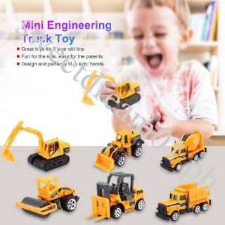 Mini Alloy Engineering Car Model Tractor Toy Dump Truck Model Classic Toy
