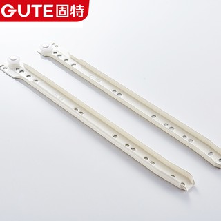 Gute section II guide rail drawer rail slide rail thickened computer table keyboard slide slot cloth