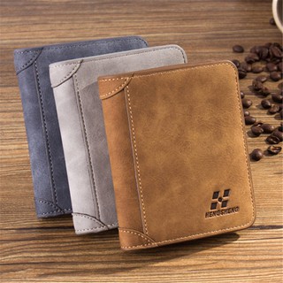 Mens Luxury Soft Quality PU Leather Wallet Credit Card Holder Purse