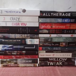 Young Adult books YA Thiller Psychological Romance