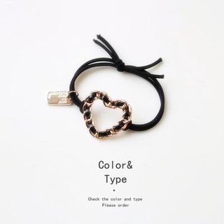 Head rope▼☊Korean head rope ins girl Net red rubber band headdress small fresh leather case simple s