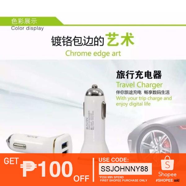 Bavin DL-219 Car Charger Dual USB Output 2.4A Fast Charger