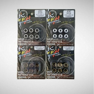TWH Rollers for Yamaha Mio / Jog50 / Jog90 / Etc 3g-6g (15mm X 12mm)