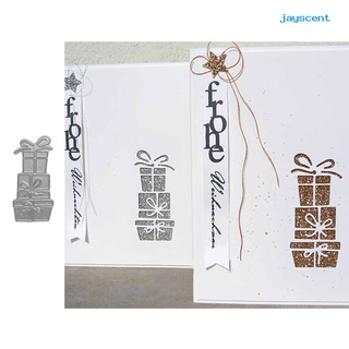 jayscent Gift Box Metal Cutting Dies DIY Scrapbook Paper Cards Album Photo Decor Stencil