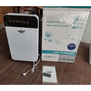 AIR PURIFIER + HEPA FILTER + ACTIVATED CARBON WITH REMOTE CONTROL