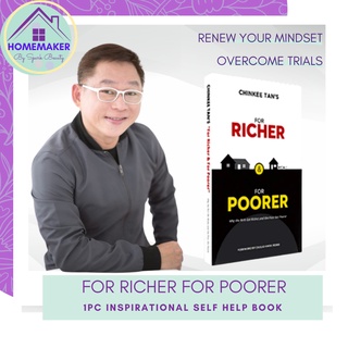 Inspirational Books - For Richer For Poorer by Chinkee Tan, Budget, Financial Freedom, Self Help Boo