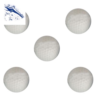 5Pcs/ Pack Floating Golf Balls Water Golf Pelotas Balle de Golf Practice Balls 2 Layer Floater Balls Golf Accessories