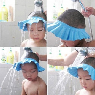 ☊✁✌SHOPP KING Adjustable Baby Toddler Hat Kids Bath Shower Cap Wash Hair.