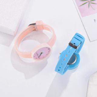 LVPAI COD Casual little daisy watch student girlfriends fashion silicone watch bracelet two piece set (6)