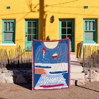 Hed Nordic Ins Wind Art Leisure Blanket Decorative Blanket