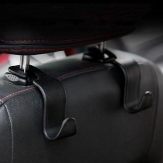 ✨Ready Stock✨meimy4pcs Car Seat Back Headrest Hook Holder Plastic Hanger for Bag Purse Cloth
