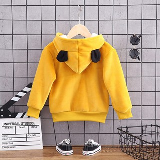 0-5Y Baby Boy Girl Long Sleeve Cartoon Animal Print Hoodie Jacket Outerwear (3)
