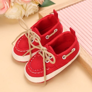 Baby Shoes Boy Girl Newborn Soft Soles Canvas Crib Soft 0-18Month First walking shoes