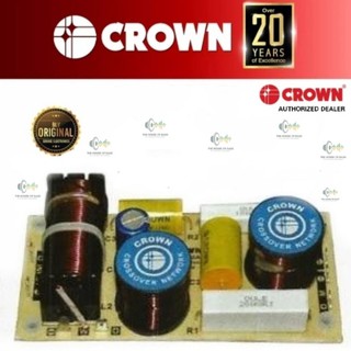 Original Crown CN-3600A 3-Way 600 Watts Crossover Dividing Network