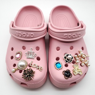 1PC Crystal Bling Jibbitz Shoe Charms Jewelry Accessories Gems Shoes Jibbitz Charms Crocs Clog Buttons Decoration