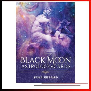 52 Sheets Black Moon Astrology Cards