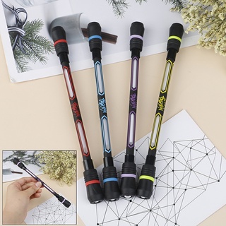 1PC Spinning Pen Creative Random Flash Rotating Gaming Gel Pens Student Gift Toy Release Pressure
