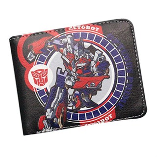 Transformers Fashion Casual Youth Short Card Wallet Gifts