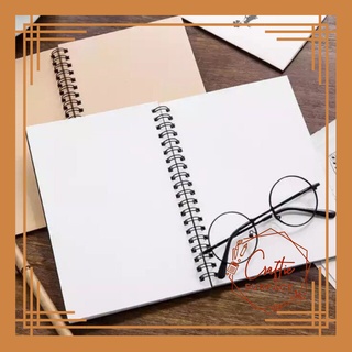 Spiral Notebooks Kraft and Black cover (1)