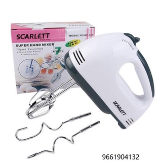 Scarlet Hand Mixer Professional Electric Whisks