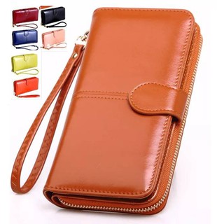 Korean Leather Multifunction Cellphone Wallet
