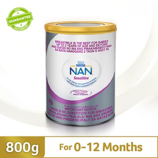 NAN® Sensitive Infant Formula for 0-12 Months 800g