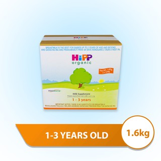 HIPP Organic Milk Supplement 1-3 yrs old 1.6Kg (2)