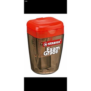school supplies♣Stabilo exam grade single sharpener w/cover
