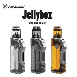 Rincoe JellyBox RDA Mini Box Kit 80w - 3 colors (Battery Not INcluded) - Legit