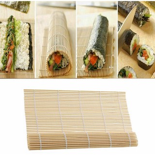 Asia Chinese Japanese Bamboo Sushi Mat Maker Kit Rice Roll