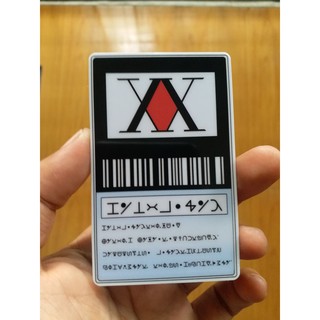 ℡☏◐Hunter X Hunter HxH License PVC Card (Customizable) practical.