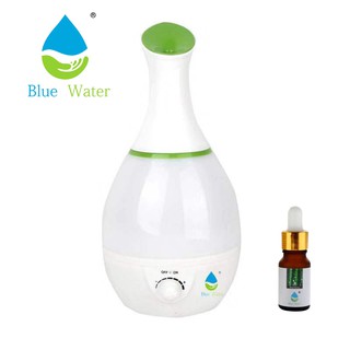 Blue Water BW0627V Ultrasonic Low Noise Air Humidifier With 10ML Fragrant Essential Oil