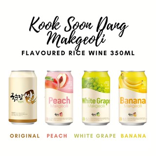 Kook Soon Dang Makgeoli Flavored Rice Wine In Can 350ml