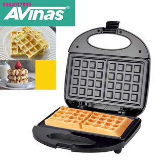 opl09.14◘⊙AVINAS AV-301 Walnut Maker , waffle maker Non Stick Surface Toaster Baker (ADAPTOR NOT INC
