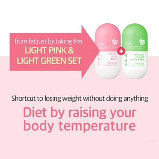 [GRN] Booster PINK+Burning GREEN DIET SET (Fat CUT/ Supplement/ Slimming/ Vitamin) (5)
