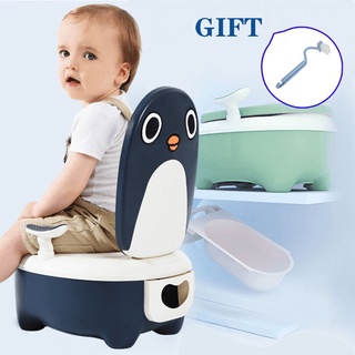 【Available】Children's Pot Soft Baby Potty Plastic Road Pot Infant Cute Baby Toilet Seat Potty Traine