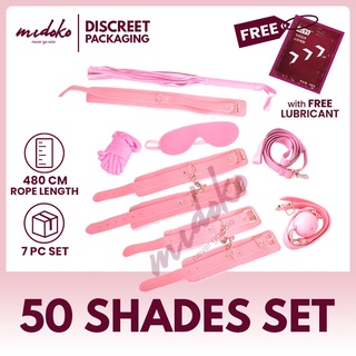 Midoko BDSM Bondage Set Adult Sex Toys for Women and Men Pink