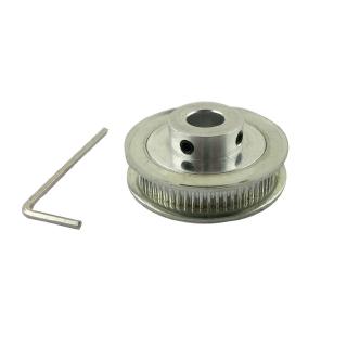 2GT 60T Timing Pulley With Bore Size 5/6/8/10/12mm Aluminum Alloy GT2 60 Teeth Wheel Pulley Fit for 6mm Width Timing Belt