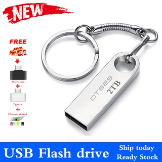 Kingston Data Traveler SE9 2TB 8GB 32GB 64GB USB 2.0 Flash Memory Stick Pendrive Metal Flash Drives