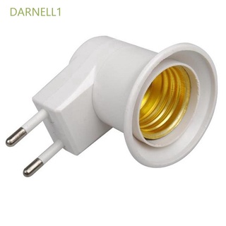 DARNELL1 With On/Off Switch Lamp Holder LED Screw Converter Bulb Base Splitter Wall Lamp E27 Bulb EU Plug Light Socket Light Base Socket Adapter