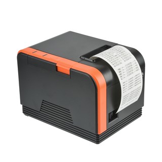 Thermal Receipt POS Printer with USB Line LAN Serial Port Payment Machine Home Business Supermarket