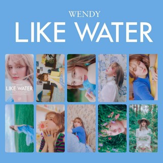 Wendy Like Water Photocard Set B