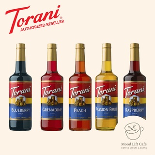 Torani Coffee Juice Cocktail Syrup Strawberry, Peach, Passionfruit, Blueberry 750ml