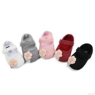 0-12M Baby Girl Breathable Flower Design Anti-Slip Casual Sneakers Toddler Soft Soled Walking Shoes