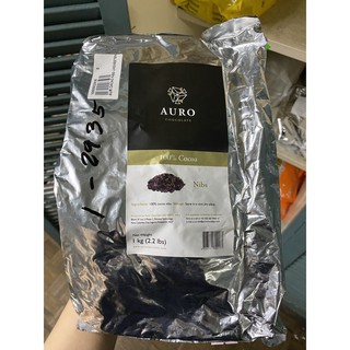 AURO CACAO NIBS UNSWEETENED 1KG