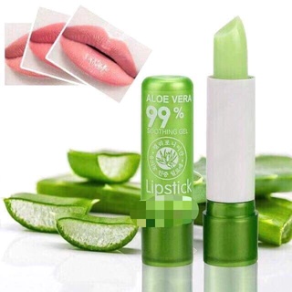 Natural Aloe Gel Lip Balm Lipstick Moisturizing