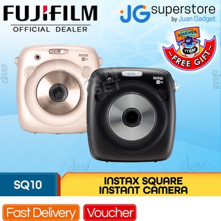 Fujifilm Instax Square SQ10 Hybrid Instant Camera (BLACK and BEIGE) | JG Superstore (1)