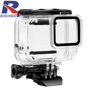 Waterproof Case Housing for Gopro Hero 7 Silver White Underwater Protection Shell Box