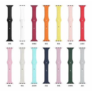 Slimming strap for Apple watch band 40mm 44mm Apple watch band 38mm 42mm Series 6 SE 5 4 3 2 1 iWatch bracelet silcone Watchband