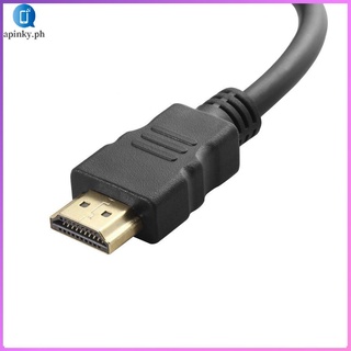 【apinky】HDMI-compatible Male To VGA RGB Female Video Converter Adapter 1080P For PC